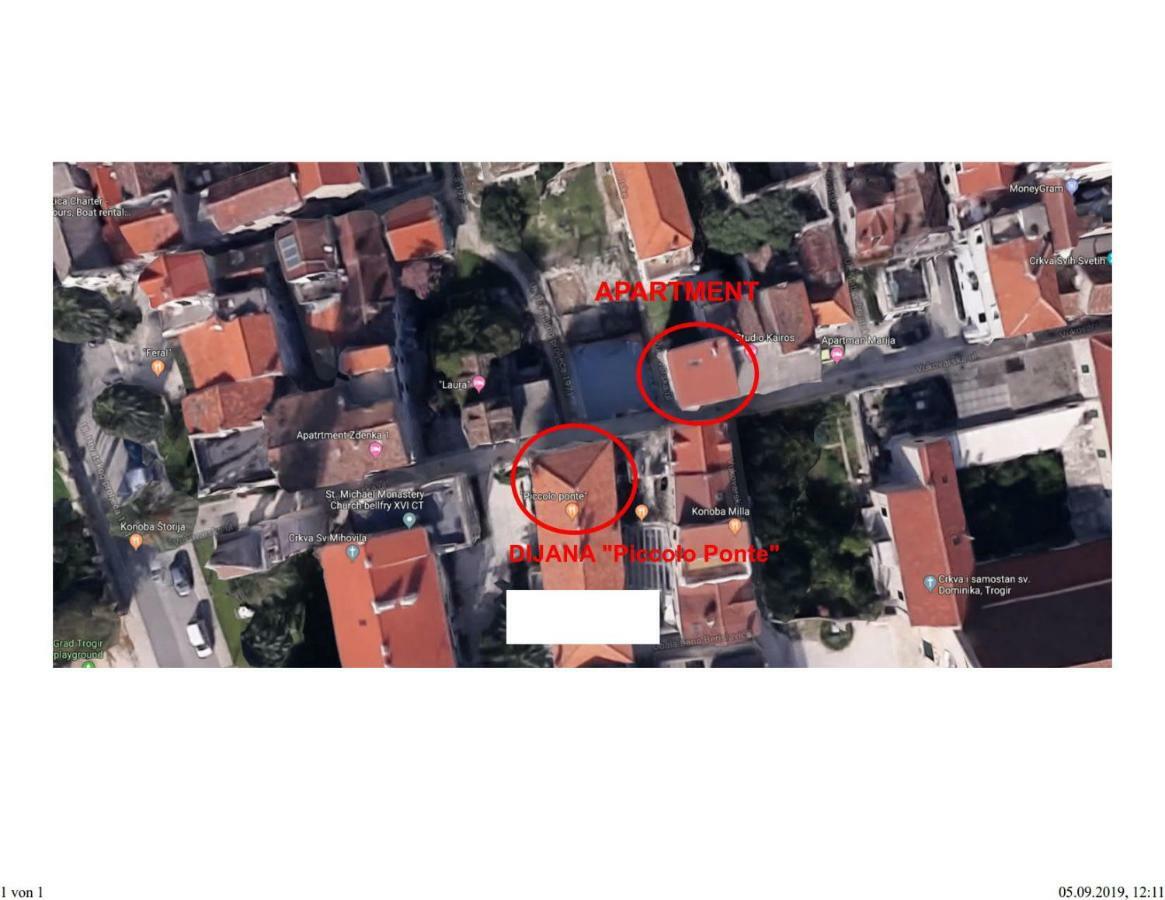 Apartment Ana Трогир Экстерьер фото
